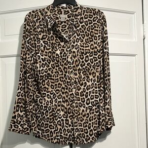 Leopard Print Women's Top